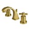 Kingston Brass KS4947ZX 8" Widespread Bathroom Faucet, Brushed Brass KS4947ZX - alternate 1